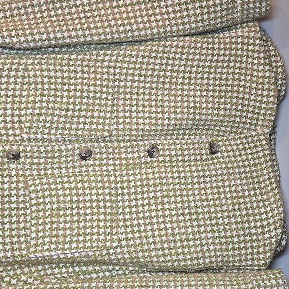 Boden Relaxed Wool Cotton Boucle Tweed Full Button Overshirt Shacket NWOT - Picture 6 of 16